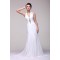 Sheath/Column Halter Beaded Chiffon Bridal Wedding Dresses WD010521