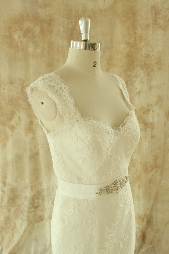 Trumpet/Mermaid Beaded Lace Bridal Wedding Dresses WD010523 Trumpet/Mermaid Beaded Lace Bridal Wedding Dresses WD010523