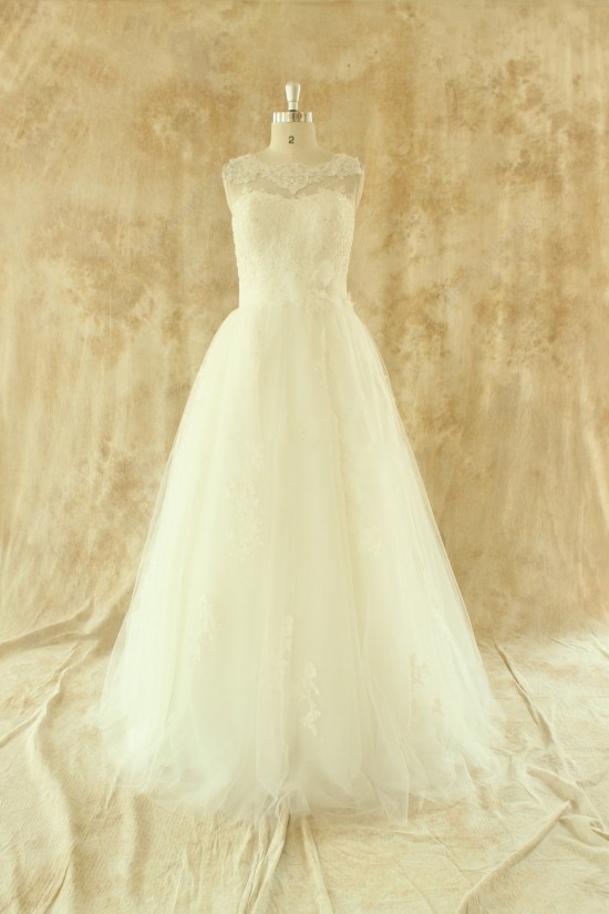 Ball Gown Lace Bridal Wedding Dresses WD010524 Ball Gown Lace Bridal Wedding Dresses WD010524