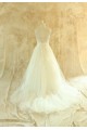 A-line Beaded Lace Bridal Wedding Dresses WD010527