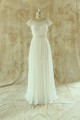 Sheath/Column Beaded Short Sleeves Bridal Wedding Dresses WD010529 Sheath/Column Beaded Short Sleeves Bridal Wedding Dresses WD010529