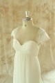 Empire Lace and Chiffon Maternity Bridal Wedding Dresses WD010533