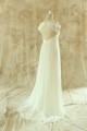 Empire Lace and Chiffon Maternity Bridal Wedding Dresses WD010533