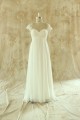 Empire Lace and Chiffon Maternity Bridal Wedding Dresses WD010533