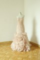 Trumpet/Mermaid Strapless Bridal Wedding Dresses WD010535