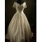 Ball Gown Short Sleeves Lace Bridal Wedding Dresses WD010543