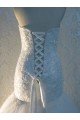 Trumpet/Mermaid Strapless Lace Bridal Wedding Dresses WD010548
