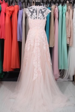 A-line Lace Bridal Wedding Dresses WD010557