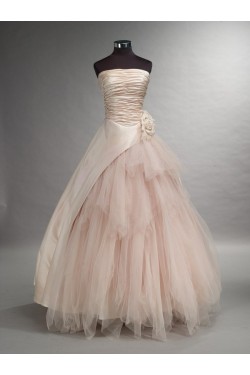 Ball Gown Strapless Bridal Wedding Dresses WD010562