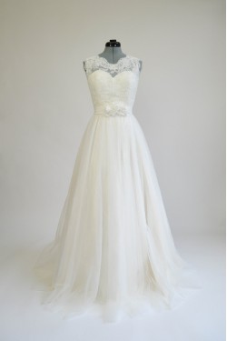 A-line Lace Bridal Wedding Dresses WD010565