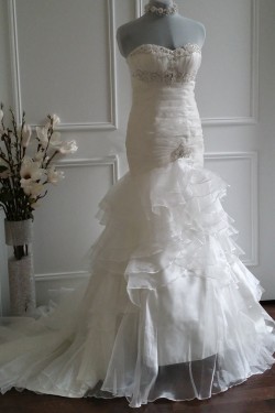 Trumpet/Mermaid Sweetheart Bridal Wedding Dresses WD010568