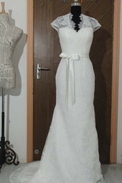 Trumpet/Mermaid Lace Bridal Wedding Dresses WD010570