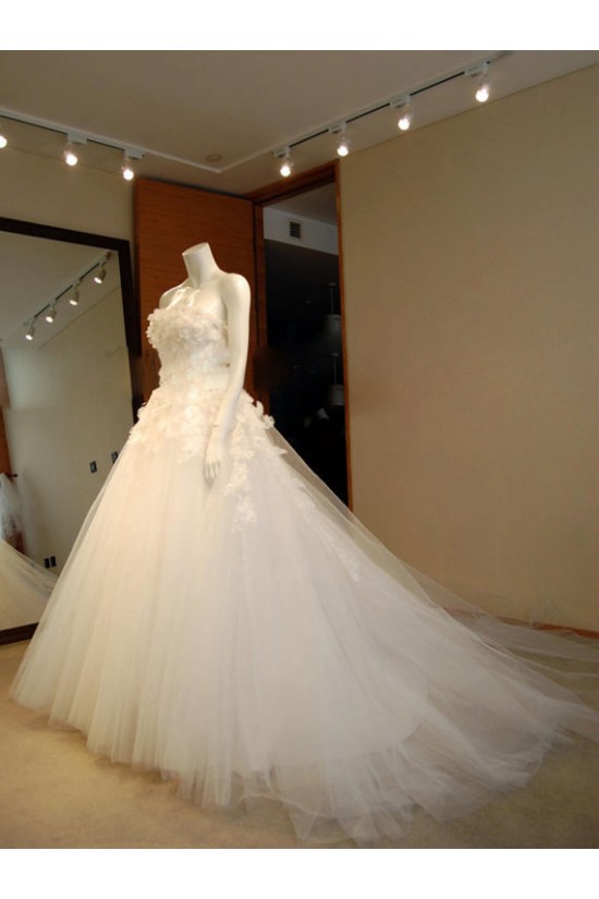 Ball Gown Strapless Bridal Wedding Dresses WD010578