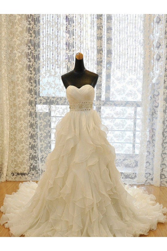 A-line Sweetheart Beaded Lace Bridal Wedding Dresses WD010584 A-line Sweetheart Beaded Lace Bridal Wedding Dresses WD010584