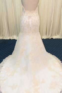 Trumpet/Mermaid Sweetheart Lace Bridal Wedding Dresses WD010588