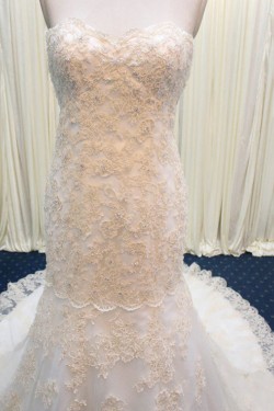 Trumpet/Mermaid Sweetheart Lace Bridal Wedding Dresses WD010588