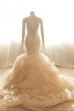 Trumpet/Mermaid Sweetheart Bridal Wedding Dresses WD010589