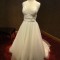 A-line Spaghetti Strap Lace Bridal Wedding Dresses WD010590