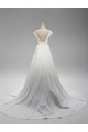 A-line Off the Shoulder Bridal Wedding Dresses WD010596