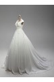 A-line Off the Shoulder Bridal Wedding Dresses WD010596