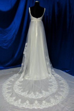 A-line Straps Lace Bridal Wedding Dresses WD010597