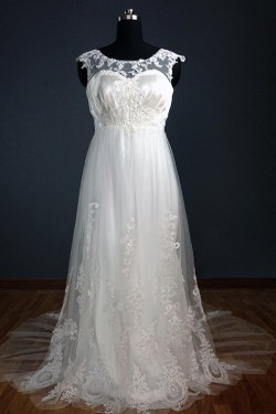 Elegant Lace Bridal Wedding Dresses WD010604
