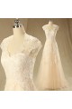A-line V-neck Lace Bridal Wedding Dresses WD010605 A-line V-neck Lace Bridal Wedding Dresses WD010605