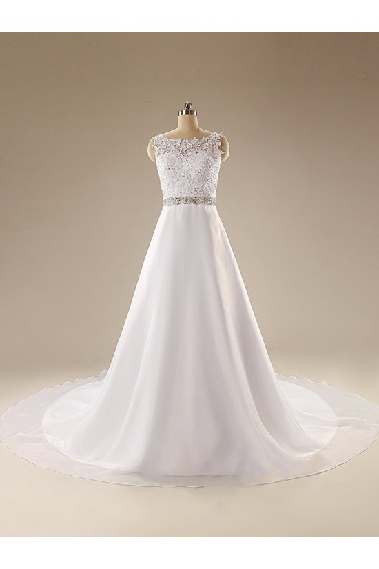 A-line Beaded Lace Bridal Wedding Dresses WD010607 A-line Beaded Lace Bridal Wedding Dresses WD010607