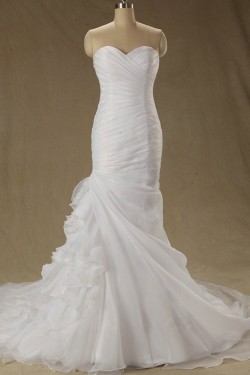 Trumpet/Mermaid Sweetheart Bridal Wedding Dresses WD010609