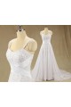 A-line Straps Lace and Chiffon Bridal Wedding Dresses WD010610 A-line Straps Lace and Chiffon Bridal Wedding Dresses WD010610