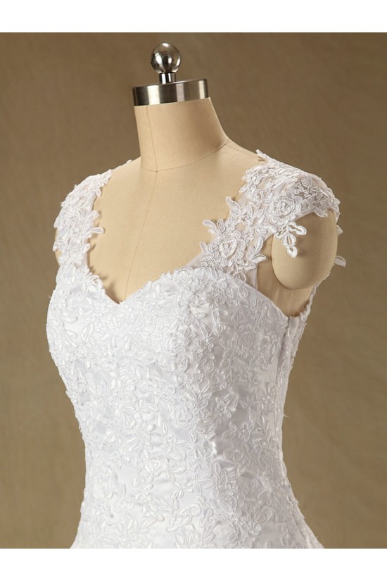 A-line Cap Straps Lace Bridal Wedding Dresses WD010611 A-line Cap Straps Lace Bridal Wedding Dresses WD010611