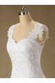A-line Cap Straps Lace Bridal Wedding Dresses WD010611 A-line Cap Straps Lace Bridal Wedding Dresses WD010611