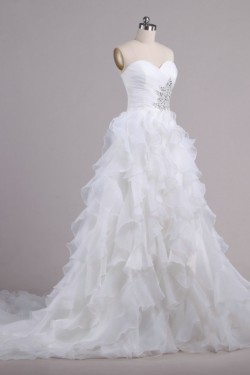 A-line Sweetheart Bridal Wedding Dresses WD010615