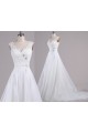 A-line V-neck Beaded Lace Bridal Wedding Dresses WD010617 A-line V-neck Beaded Lace Bridal Wedding Dresses WD010617
