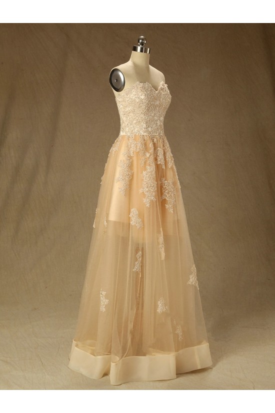A-line Sweetheart Lace Bridal Wedding Dresses WD010621 A-line Sweetheart Lace Bridal Wedding Dresses WD010621