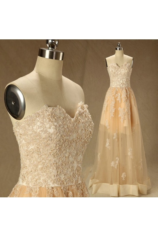 A-line Sweetheart Lace Bridal Wedding Dresses WD010621 A-line Sweetheart Lace Bridal Wedding Dresses WD010621