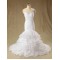 Trumpet/Mermaid V-neck Lace Bridal Wedding Dresses WD010624