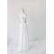 A-line Halter Beaded Lace and Chiffon Bridal Wedding Dresses WD010628