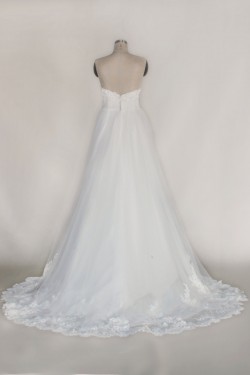 A-line Sweetheart Lace Bridal Wedding Dresses WD010630