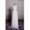 A-line Straps Lace and Chiffon Bridal Wedding Dresses WD010631