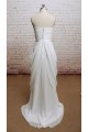Sheath/Column Sweetheart Chiffon Bridal Wedding Dresses WD010638 Sheath/Column Sweetheart Chiffon Bridal Wedding Dresses WD010638