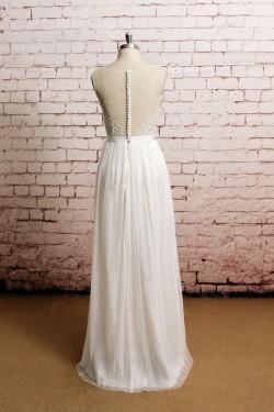 Sheath/Column Lace Bridal Wedding Dresses WD010639