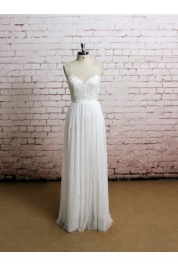 Sheath/Column Lace Bridal Wedding Dresses WD010639