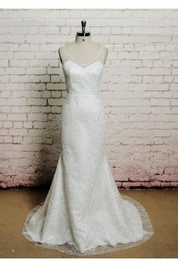 Trumpet/Mermaid Lace Bridal Wedding Dresses WD010649