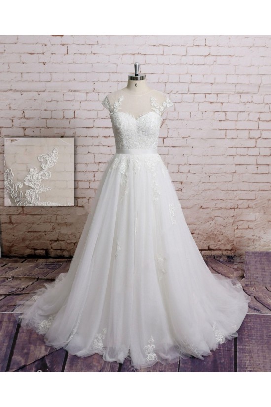 A-line Lace Bridal Wedding Dresses WD010651 A-line Lace Bridal Wedding Dresses WD010651