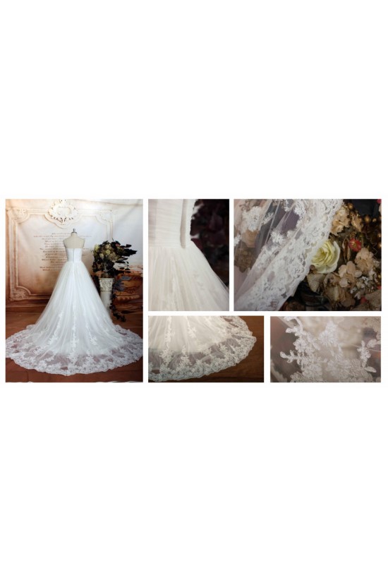 A-line Sweetheart Lace Bridal Wedding Dresses WD010658 A-line Sweetheart Lace Bridal Wedding Dresses WD010658