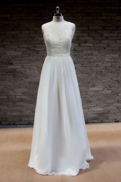 A-line Lace Bridal Wedding Dresses WD010662