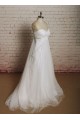 Empire Sweetheart Lace and Tulle Maternity Bridal Wedding Dresses WD010667