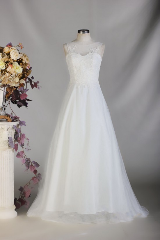 A-line Lace Bridal Wedding Dresses WD010670 A-line Lace Bridal Wedding Dresses WD010670