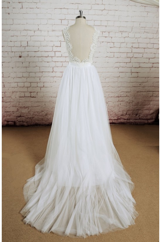 A-line V-neck Lace Bridal Wedding Dresses WD010674 A-line V-neck Lace Bridal Wedding Dresses WD010674